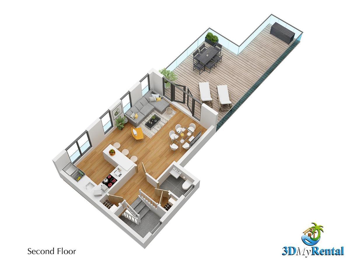 Modern Home For Small Groups By Stones Throw Apartments - Free Parking - Sea View Worthing Exterior foto